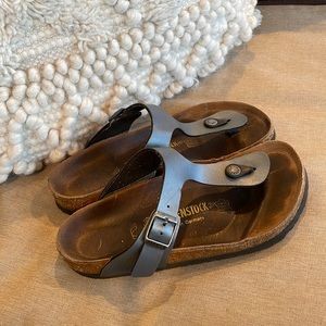 Birkenstock Gizeh Birko-Flor size 7 sandals